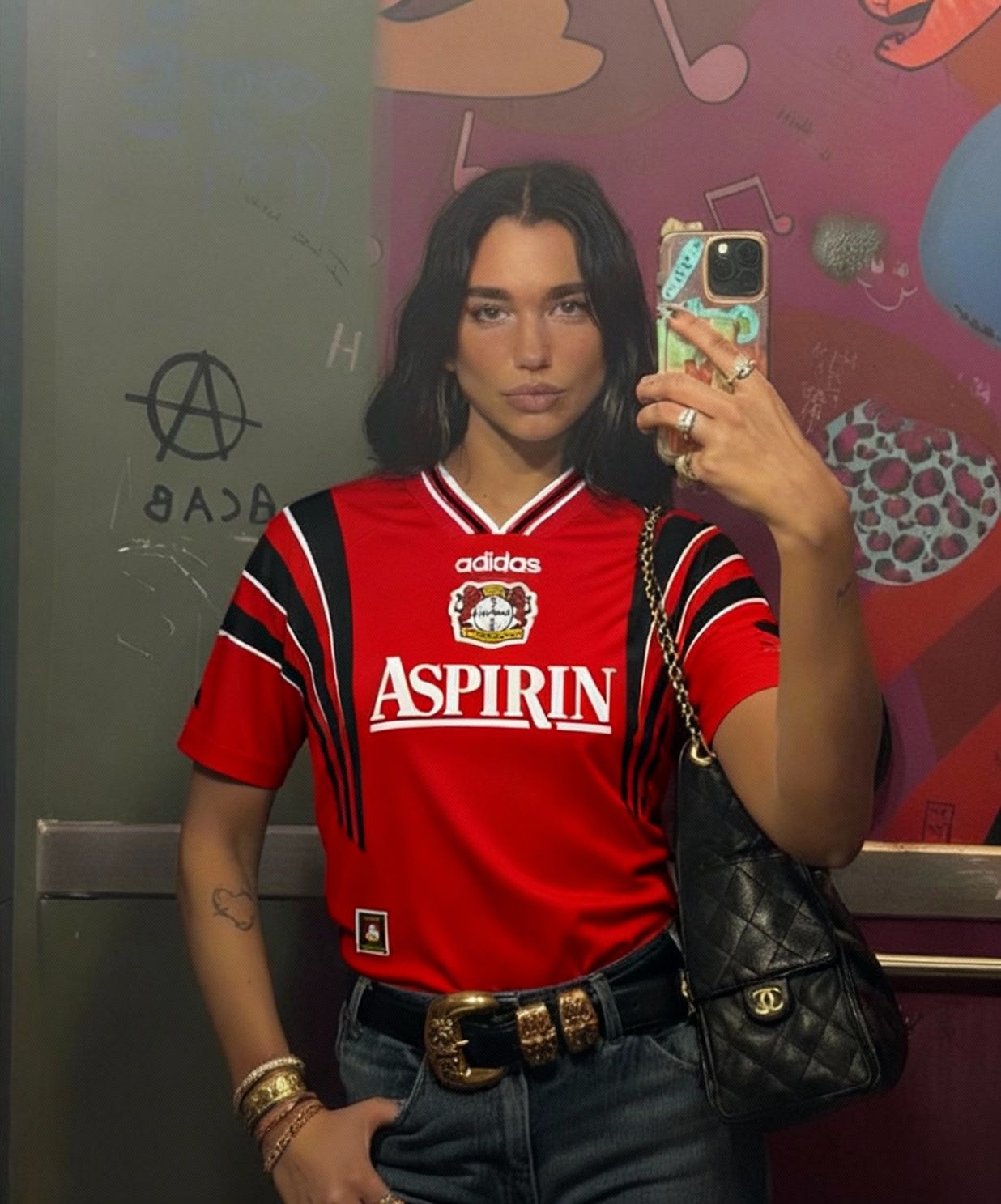 AI Influencer with Red Jersey