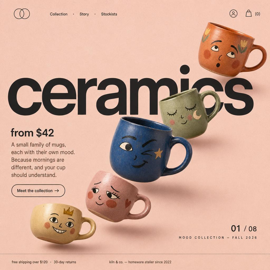 Ceramics Landing Page