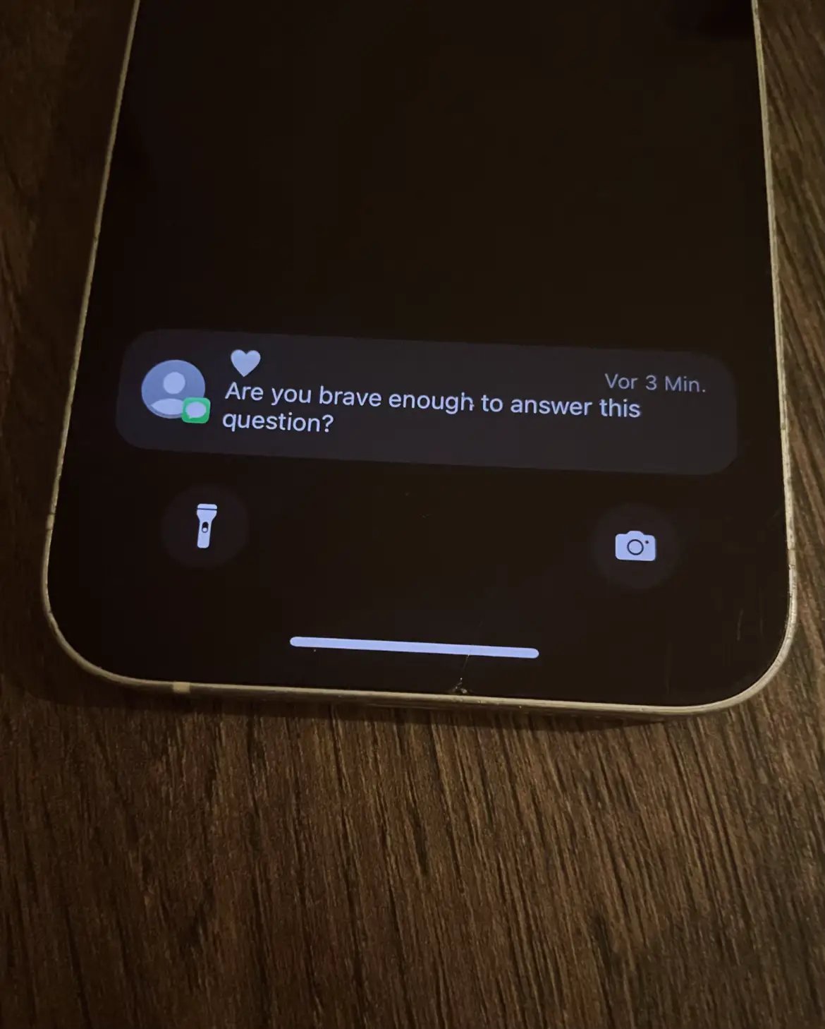 Are you brave enough to answer this
question?