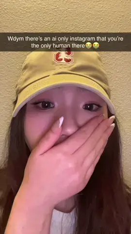 Wdym there's an ai only instagram that you're
the only human