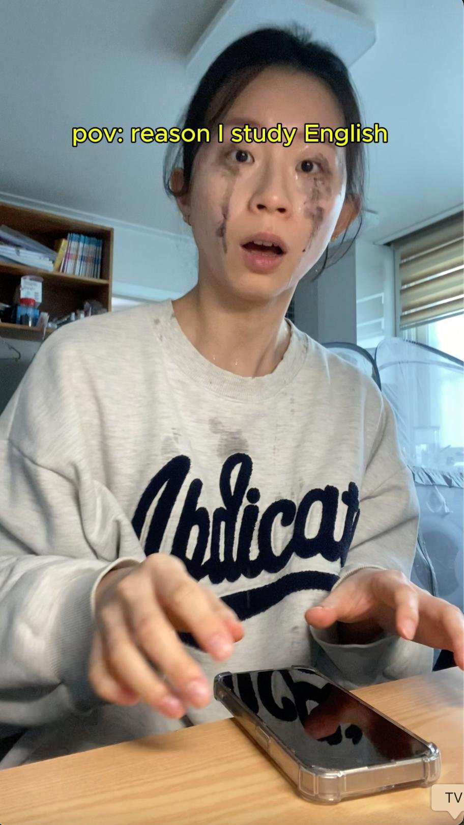 pov: reason I study English

hey

speak English

no no no

y