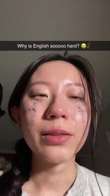 Why is English sooooo hard?😭🥀
