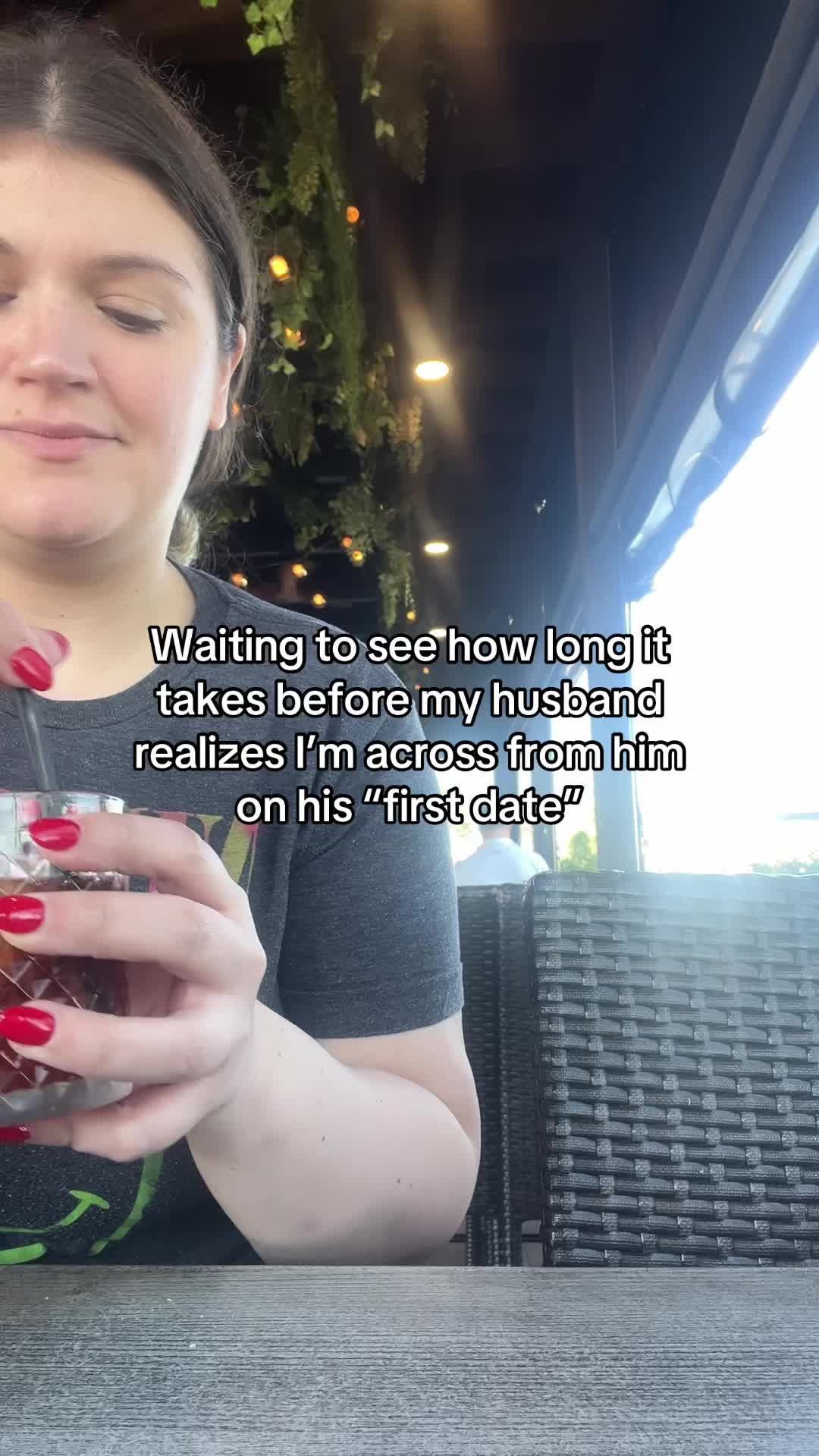 He has no idea that I know 👀