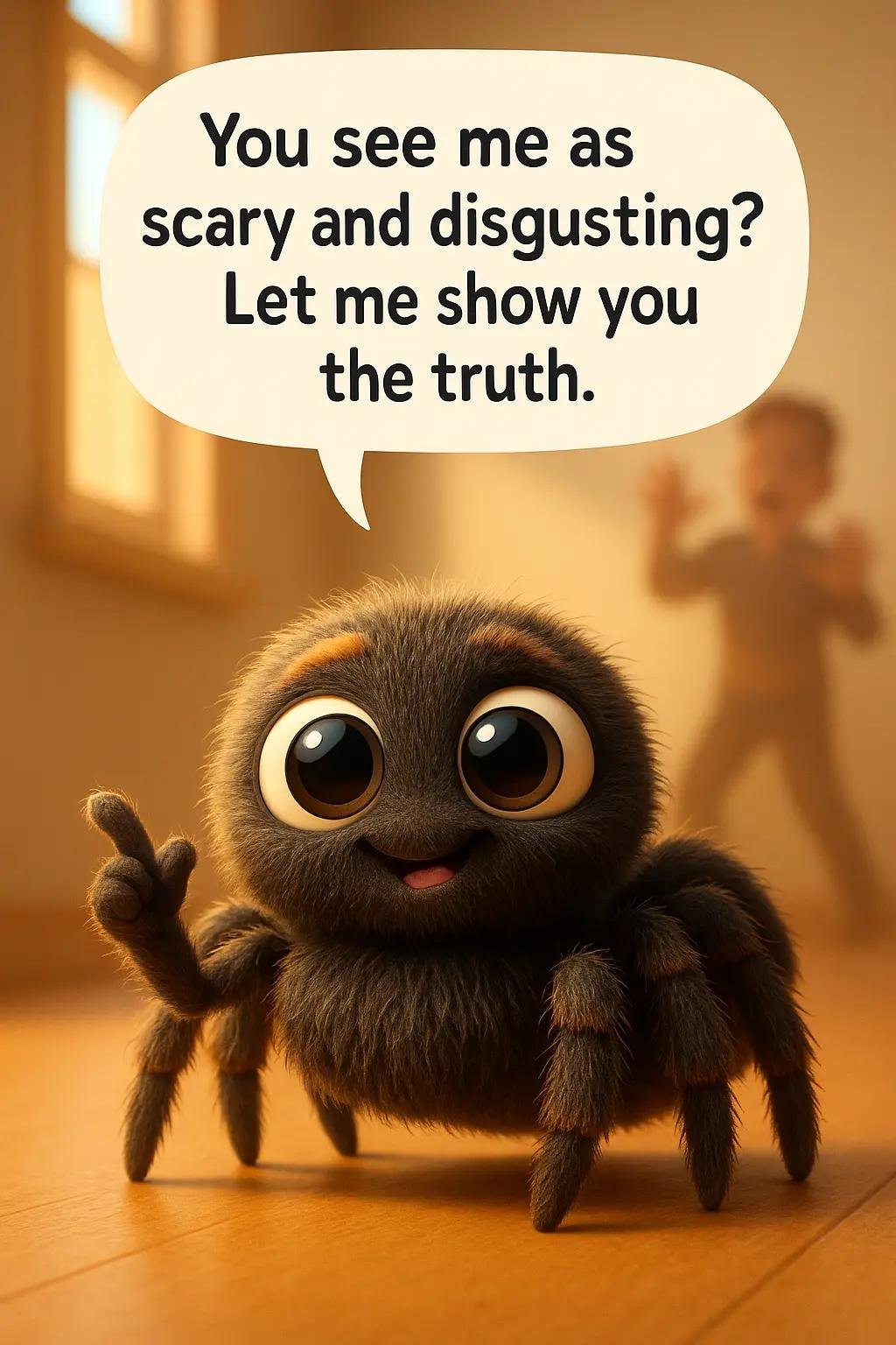 You see me as
scary and disgusting?
Let me show you
the trut