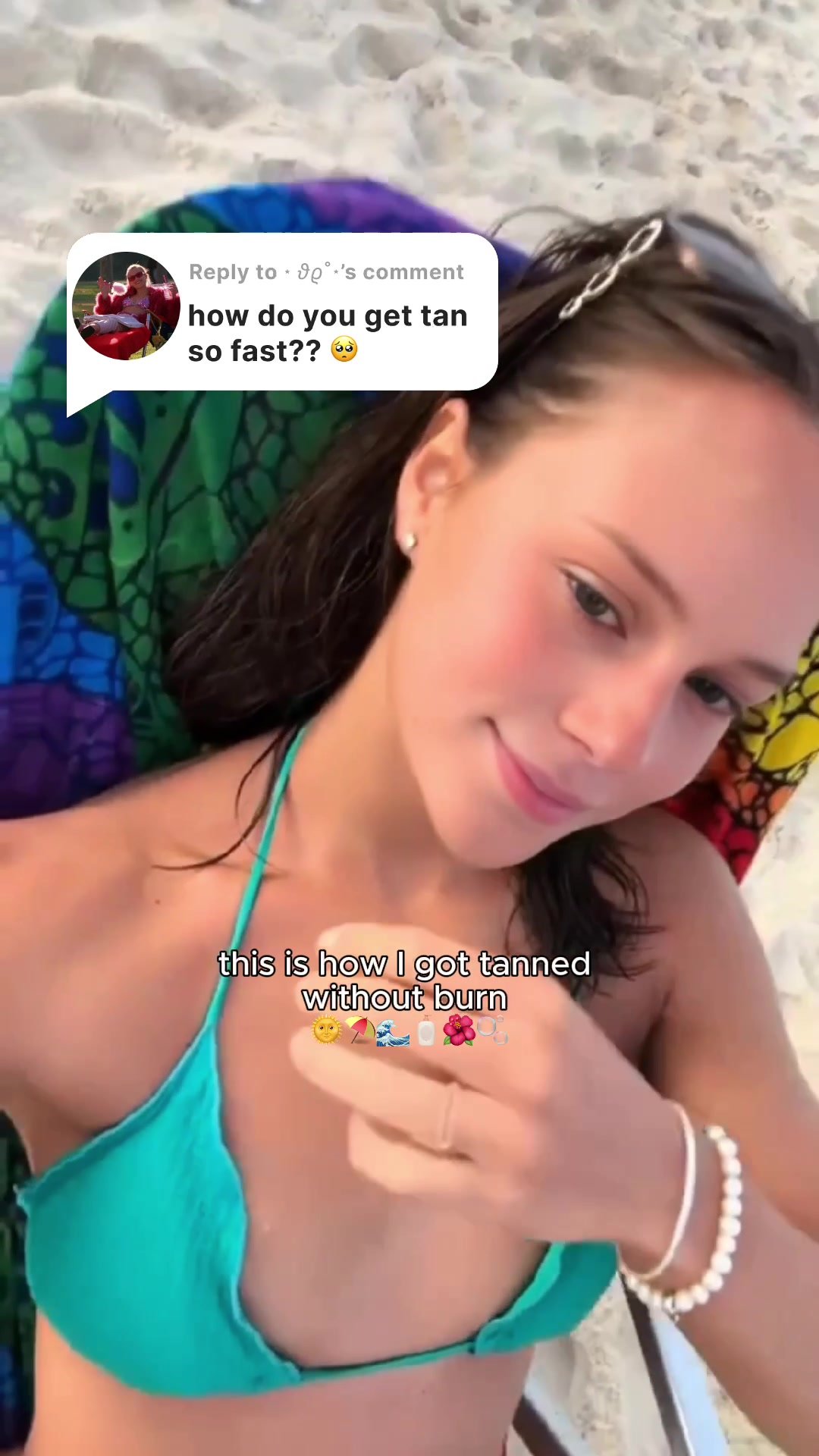 this is how i got tanned
without burn
🌞⛱️🌊🧴🌺🫧

just use