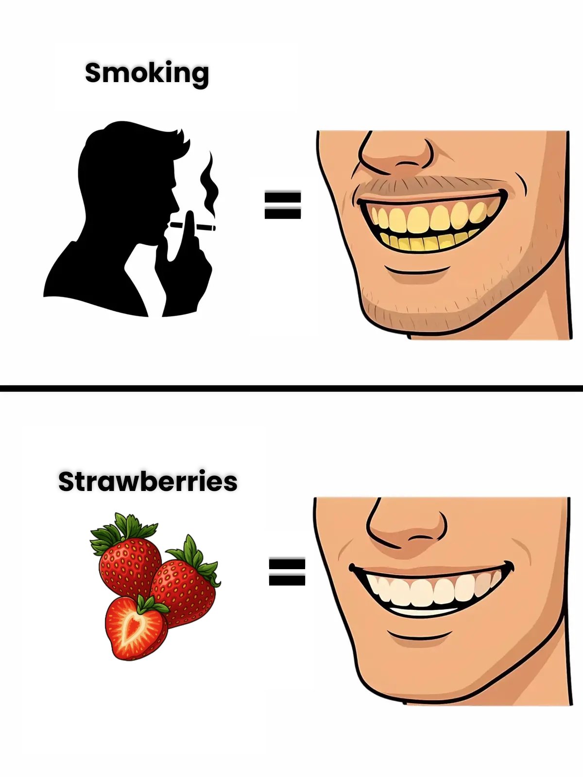 Smoking =
Strawberries =