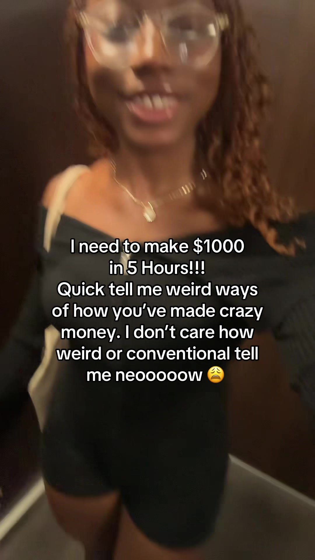 "you look happier" thanks, I just got paid for walking :)