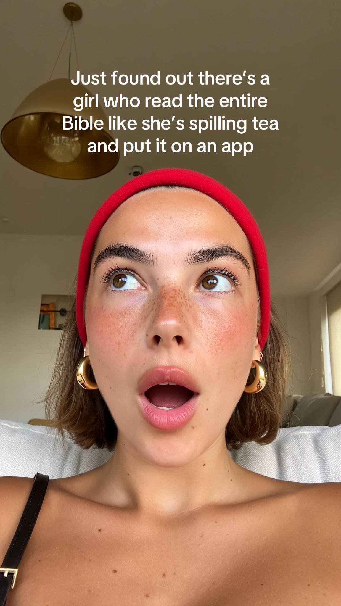 Just found out there's a
girl who read the entire
Bible like