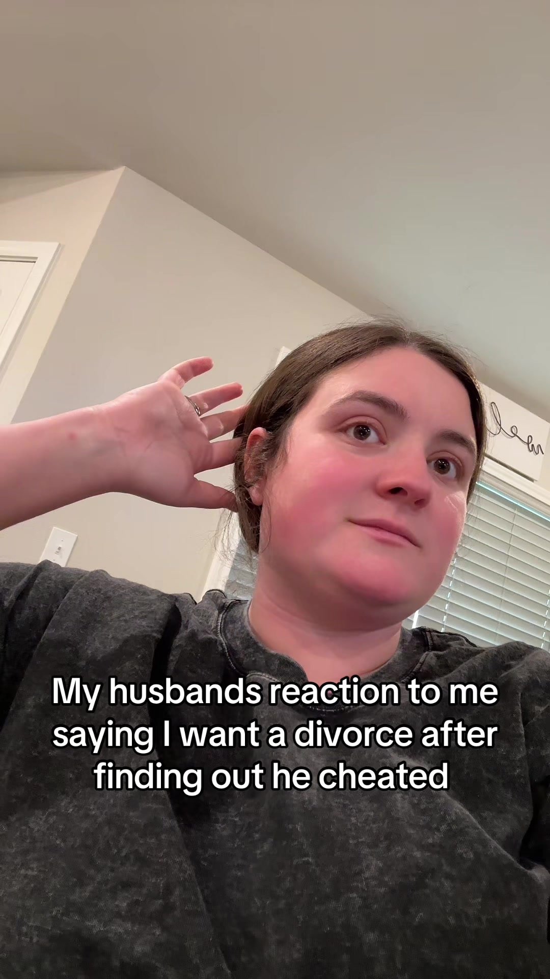 My husbands reaction to me saying I want a divorce after fin