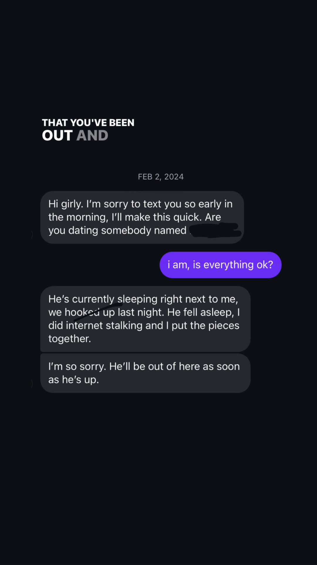 i thought it would haunt me forever, but it didn’t