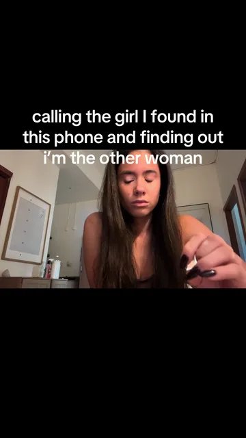 calling the girl I found in
this phone and finding out
i'm t