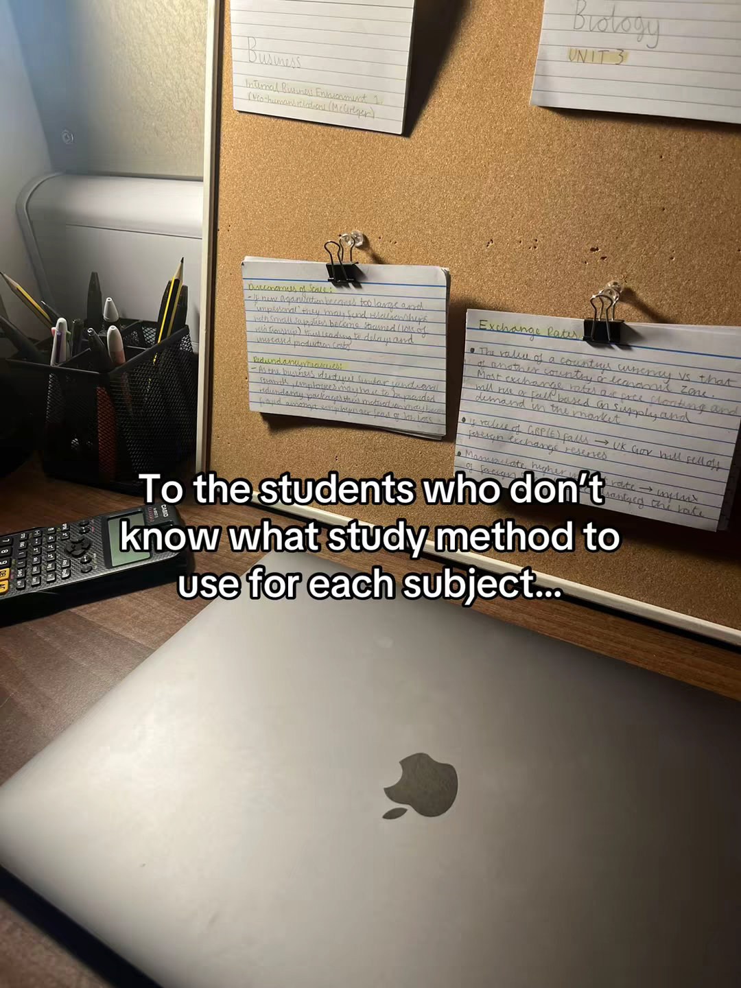 To the students who doesn't know what study method to use fo